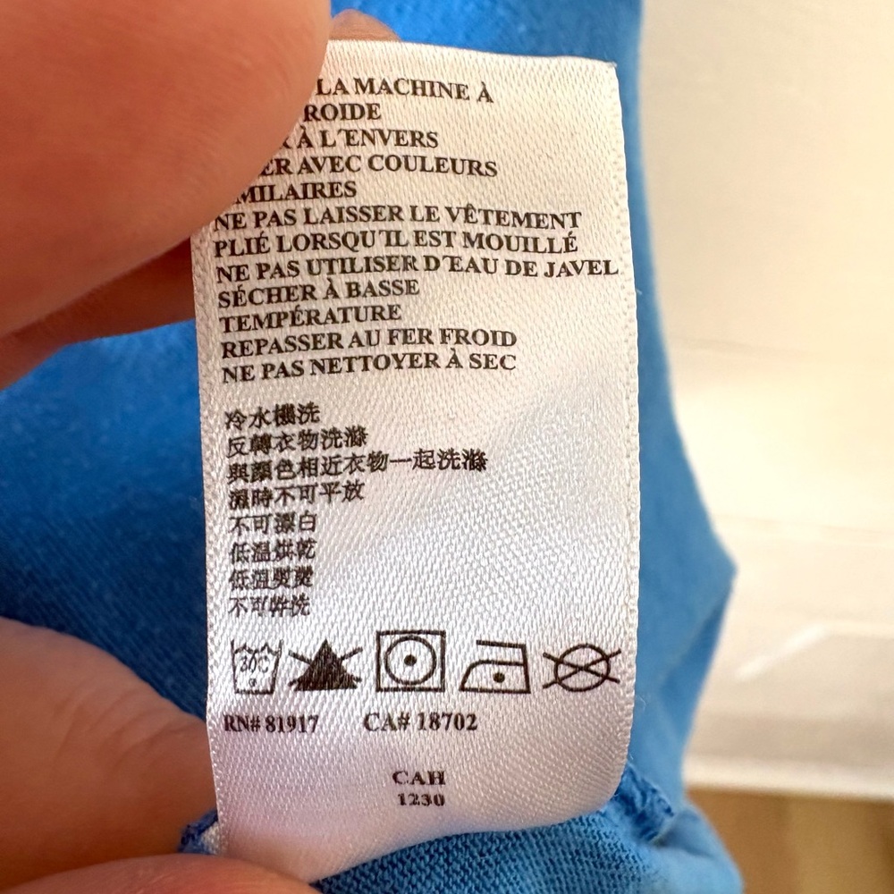 Nike Jordan Kids Tank Top 23 Jumpman Blue & White (M 10-12) - Picture 6 of 7